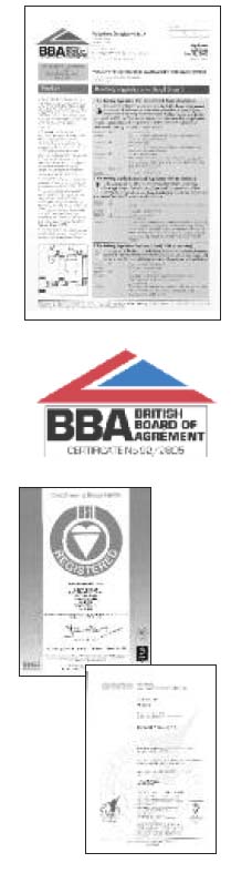 BBA Quality certificate